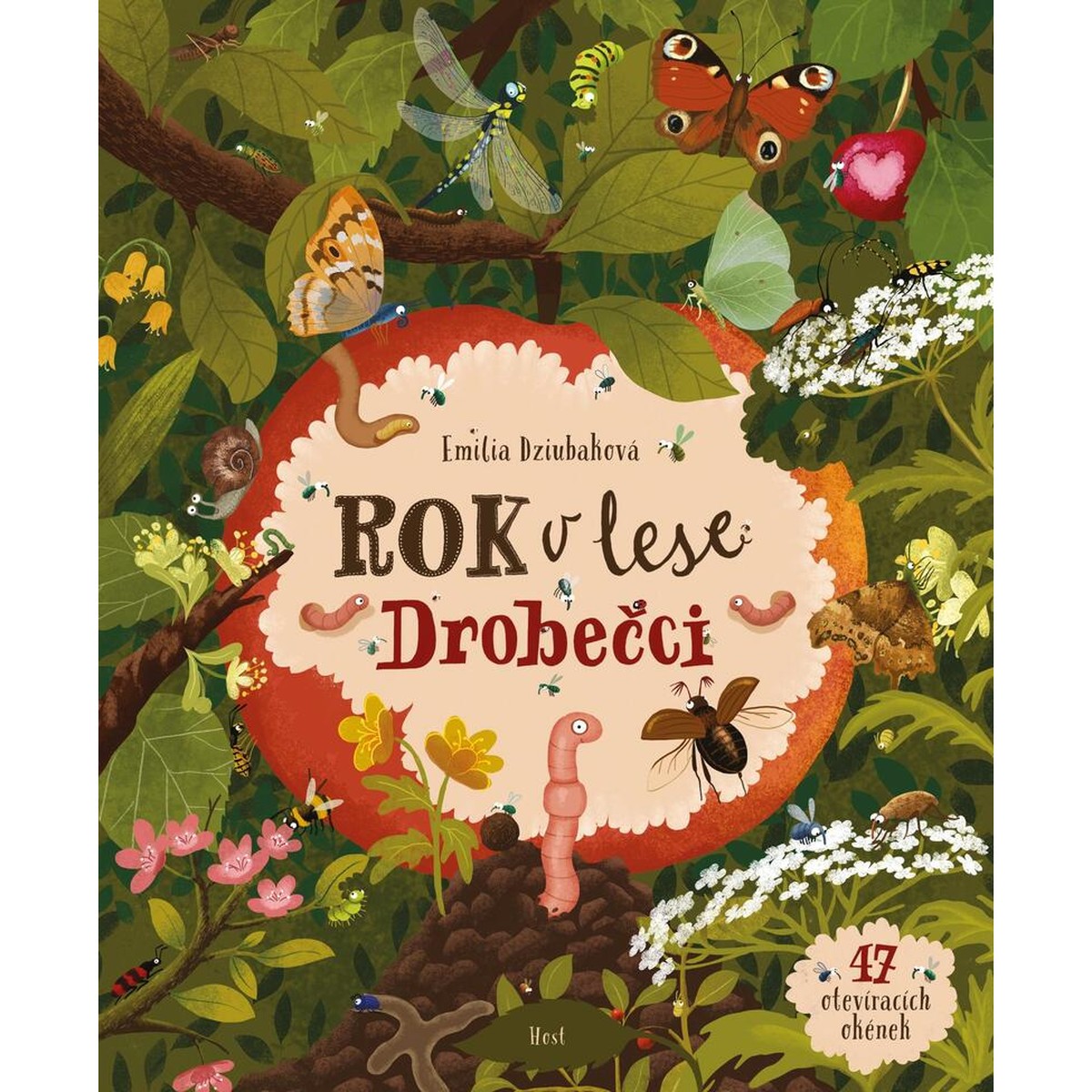 Rok v lese: Drobečci — obálka