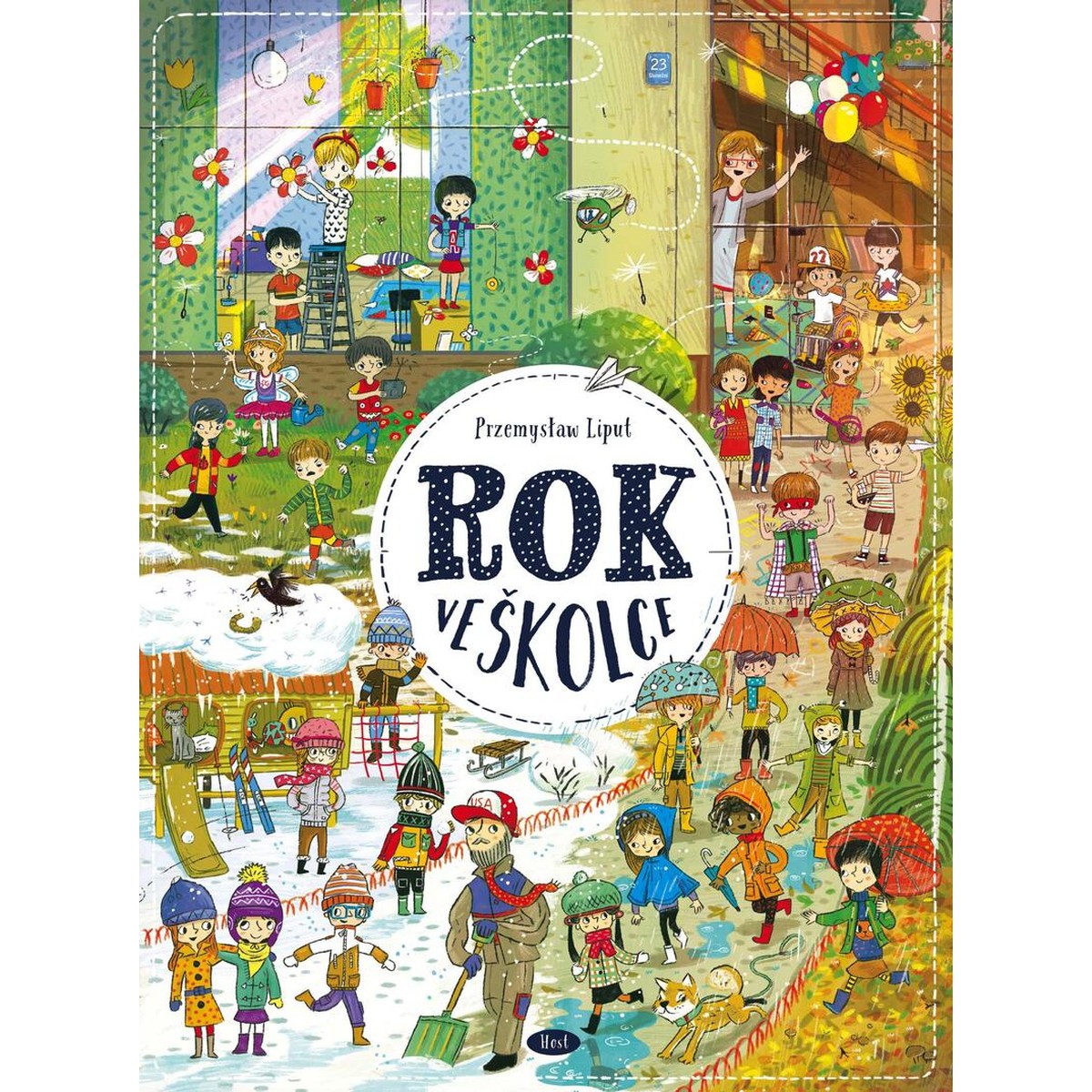 Rok ve školce — obálka